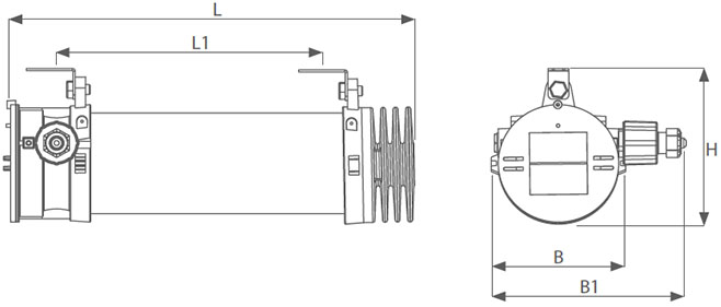 FLX310LED wymiary